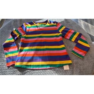 lily coco multicolor rainbow Long Sleeve tshirt Size XL